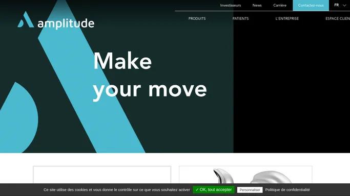Expert de l'orthopedie et de produits orthopediques | Amplitude
