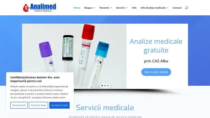 Analimed Blaj – Laborator analize medicale - Analimed