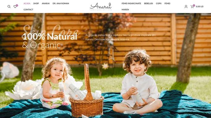 Anarai — Produse cosmetice BIO pentru mama si copil