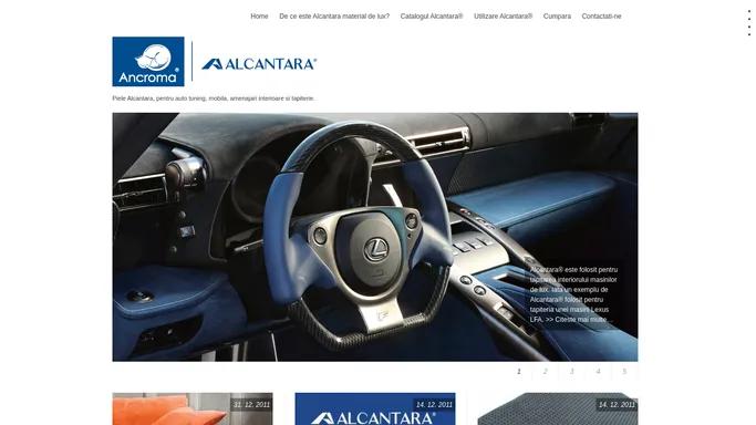 Alcantara in Romania | Alcantara in Romania