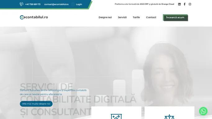 eContabilul: Contabilitate Digitala si Consultanta Online