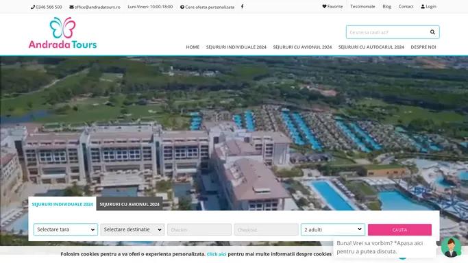 Andrada Tours - Agentie de Turism Giurgiu, Early Booking 2020, Vacante 2020, Turcia, Bulgaria, Grecia, Pachete Avion, Autocar, Individual