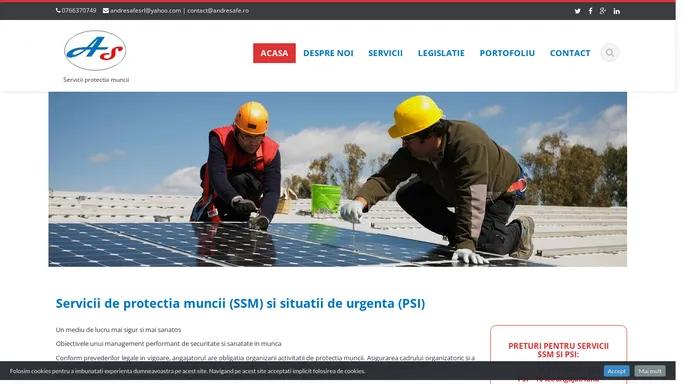 Servicii protectia muncii si psi | Servicii protectia muncii