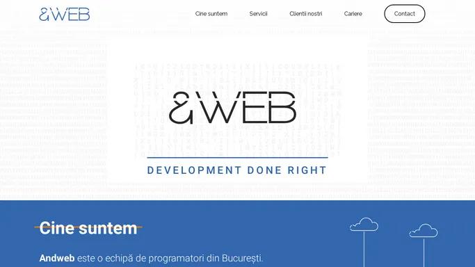 Andweb - Studio de programare web