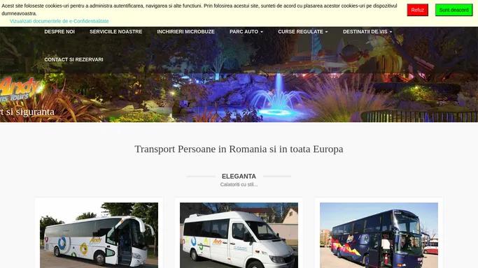 Prima Pagina - AndyTrans - Transport Oradea