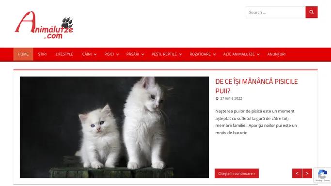 Animalutze.com - despre caini, pisici si alte animalute