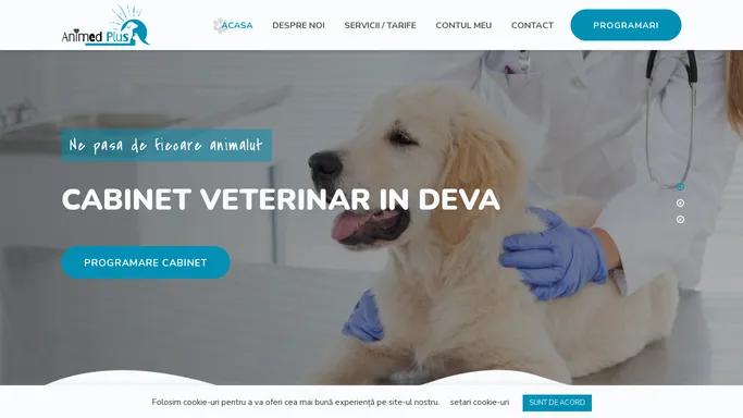Cabinet veterinar Deva | Animed Plus - Programeaza-te online!