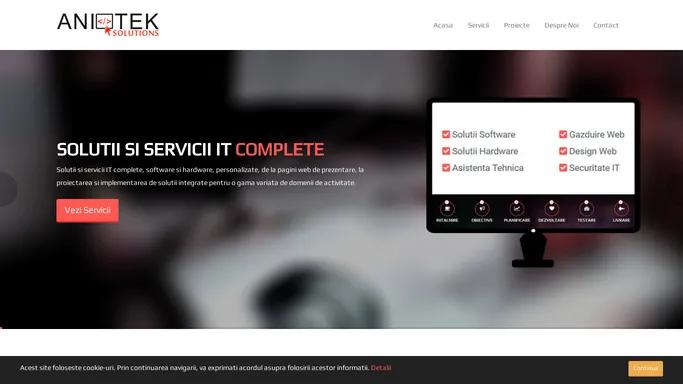 Aniotek Solutions - Solutii si Servicii IT Complete