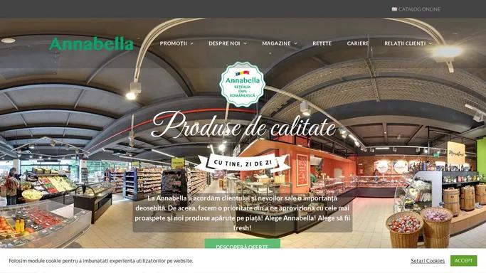 Annabella – Reteaua de magazine 100% romaneasca