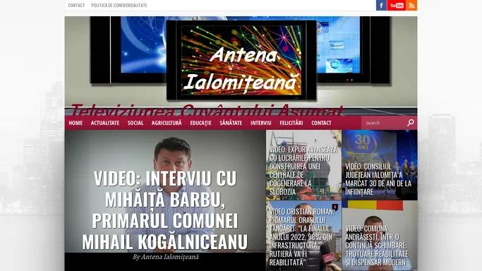 Antena Ialomiteana - Televiziunea cuvantului asumat