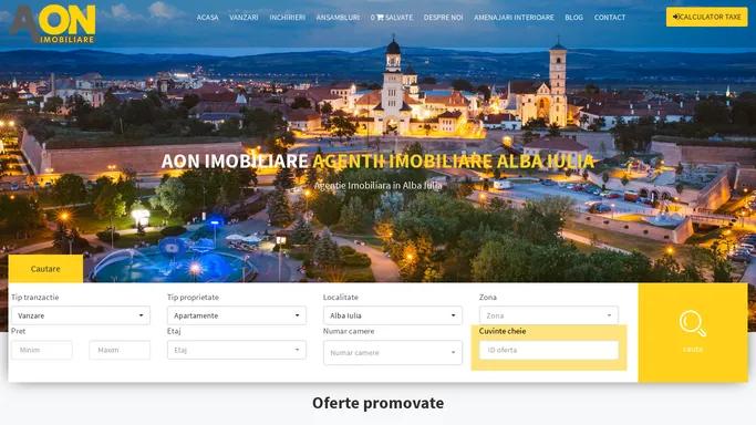 Agentie Imobiliara Alba Iulia - AON Imobiliare