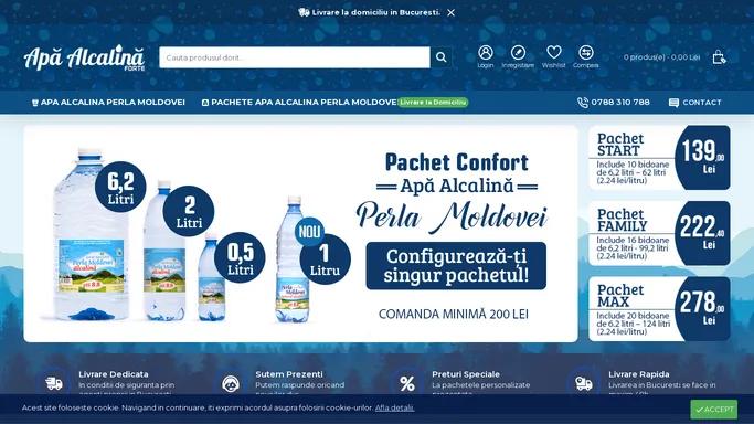 Apa Alcalina Perla Moldovei