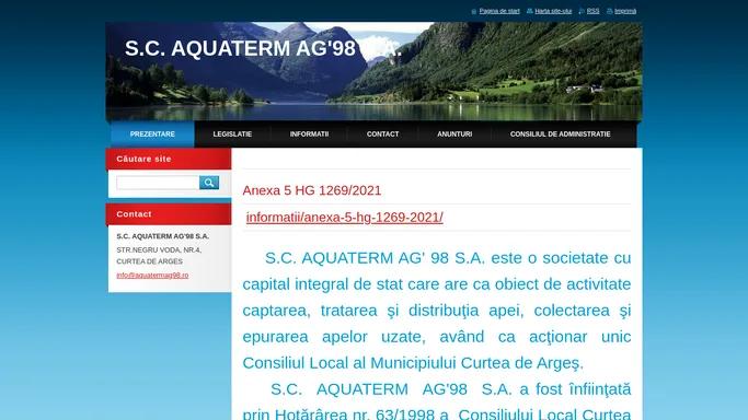 AQUATERM CURTEA DE ARGES