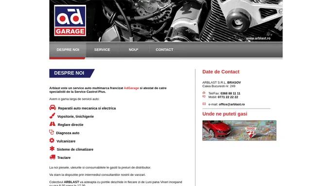 Service Auto Brasov, Garaj Auto, Revizie Auto - ARBLAST