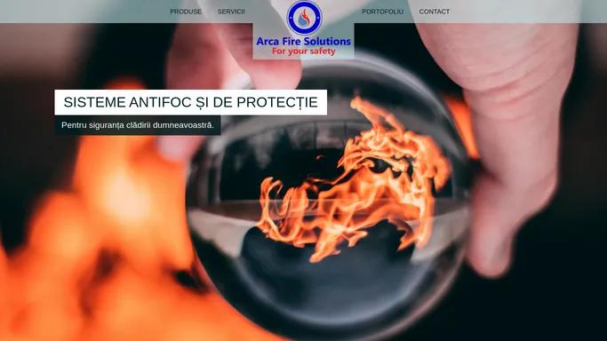 ARCA Fire Solutions - Sisteme de protectie pasiva la foc si gaze