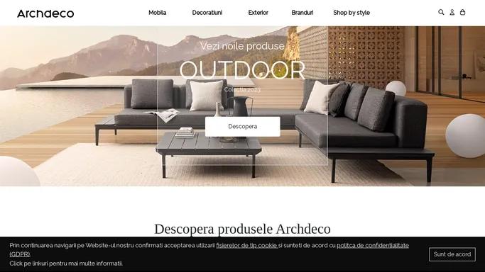 ARCHDECO - Magazin online de mobilier premium si accesorii | Archdeco.ro