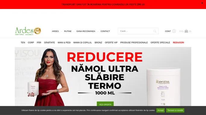 Ardes Cosmetici – Oana Turcu – Magazin Online – Ardes