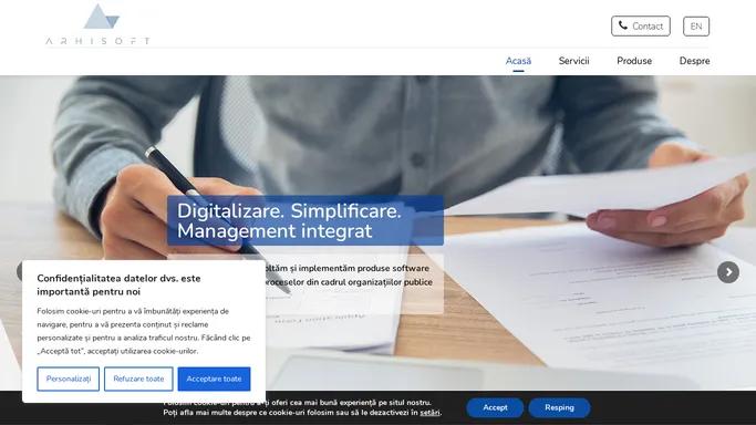 Arhisoft - Dezvoltare Software si servicii integrate