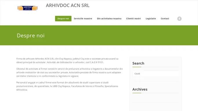 ARHIVDOC ACN SRL