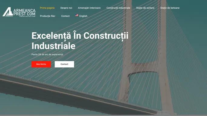 Armeanca – Statie de betoane si materiale de constructii