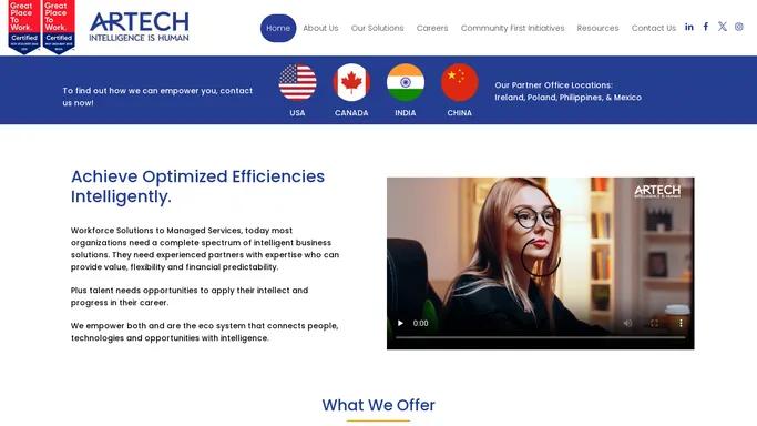 Artech - Intelligence is Human