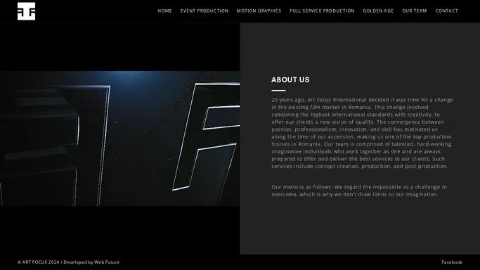 Homepage - ART FOCUS