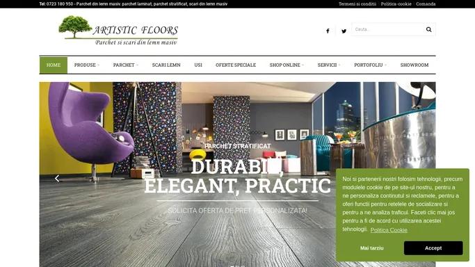 Artistic Floors-parchet masiv, parchet stejar, triplustratificat,dublustratificat,trepte lemn,scari lemn masiv,parchet stejar