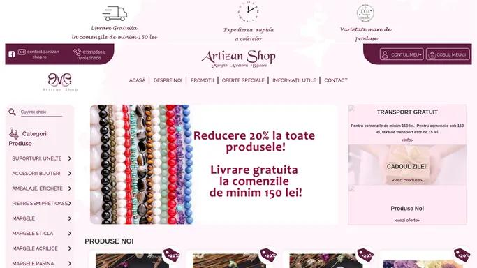 Artizan Shop | Acasa