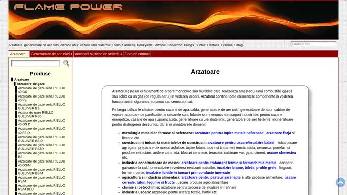 | Arzatoare, generatoare de aer cald, cazane abur, cazane ulei diatermic, Riello, Siemens, Honeywell, Satronic, Conectron, Dungs, Suntec, Danfoss, Brahma, Safag