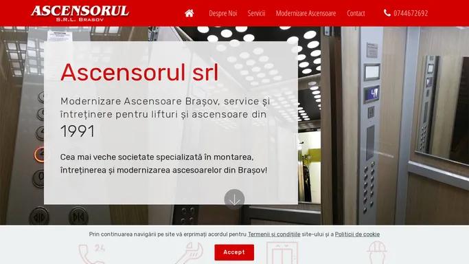 Modernizare si service ascensoare Brasov