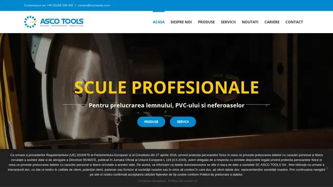 Asco Tools – Scule pentru lemn, PVC si neferoase