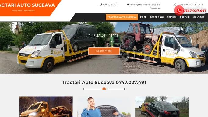 Tractari Auto Suceava | Asistenta Rutiera | Platforma Auto Suceava