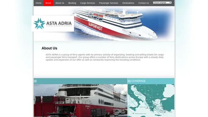 Asta Adria - Ferry Agents Group