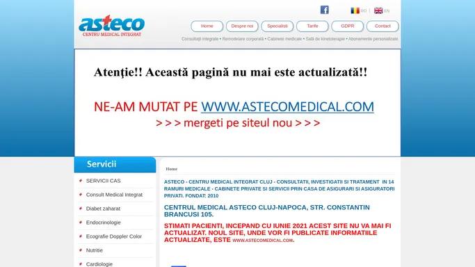 Centrul Medical Asteco - Cabinet Privat - Clinici private - Cluj-Napoca - Pachete medicale grupate