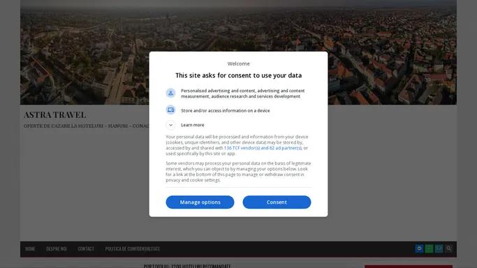 ASTRA TRAVEL – OFERTE DE CAZARE LA HOTELURI – HANURI – CONACE DIN ROMANIA