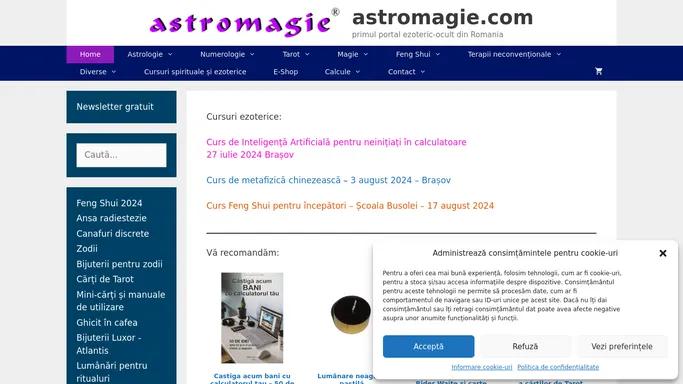 astromagie.com - primul portal ezoteric - ocult din Romania