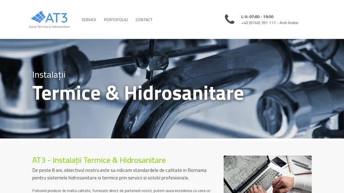 AT3 - Instalatii Termice & Hidrosanitare