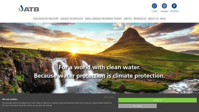 ATB WATER | Your partner in wastewater technology