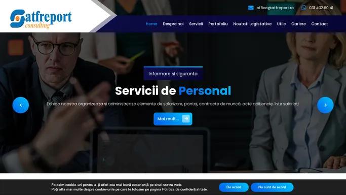 ATFREPORT|Contabilitate|Consultanta|Salarizare|Analiza|Audit