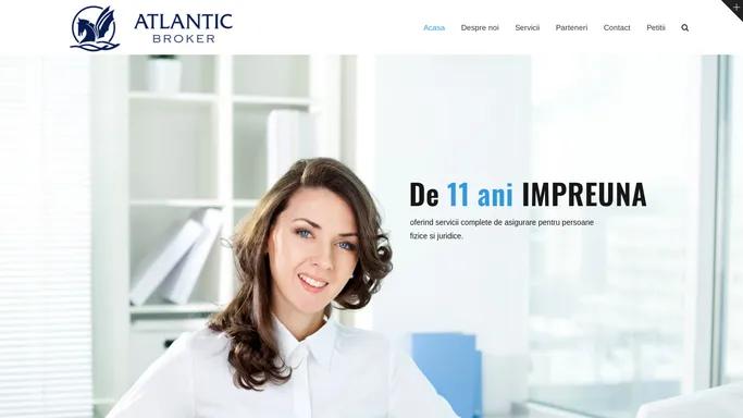 Atlantic Broker de Asigurare – Asigurari pentru persoane fizice si juridice