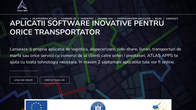 ATLAS APPS – Tehnologii pentru transporturi inteligente.