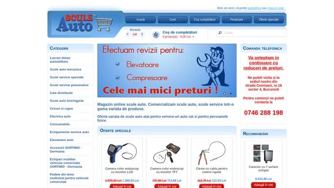 Scule Auto | Scule service | Magazin online scule auto service