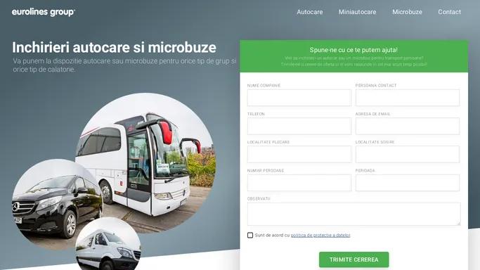 Inchirieri autocare si microbuze | Rent a Bus - AutocarulMeu.ro