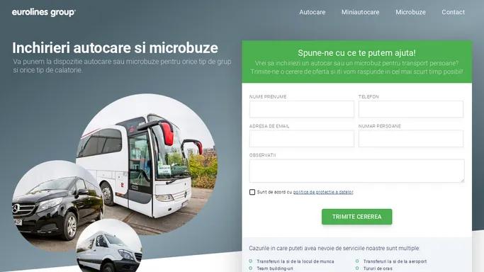 Inchirieri autocare si microbuze | Rent a Bus - AutocarulMeu.ro