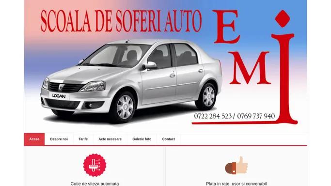 Auto Emi – Scoala de soferi auto