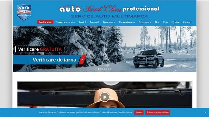 Service vopsitorie tinichigerie si mecanica auto - AutoFirstClass Professional