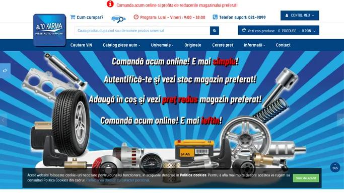 AUTO KARMA PIESE AUTO - Preturi incredibil de mici!