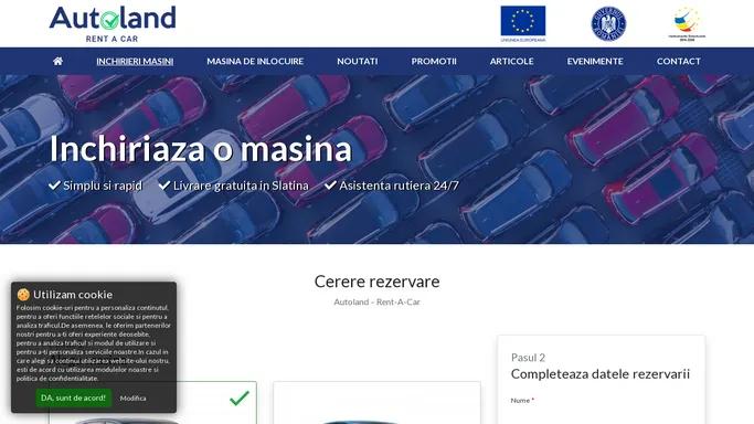 Inchirieri masini | Autoland