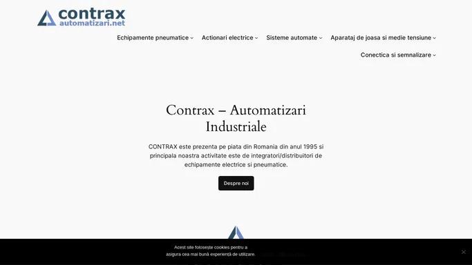 Contrax – Automatizari industriale – Cu noi totul este mai simplu!
