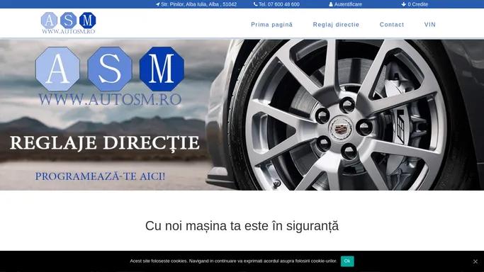 AutoSM - Cu noi masina ta este in siguranta!